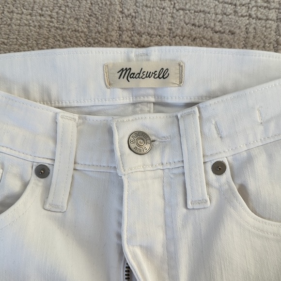Madewell cali demi boot pure white wash size 26 tall - Picture 3 of 6